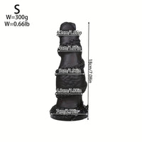 7.08in 8.46in 10.03in 11.81in 13.77in 14.96in Fantasy Big Thick Monster Dildo