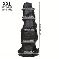 7.08in 8.46in 10.03in 11.81in 13.77in 14.96in Fantasy Big Thick Monster Dildo