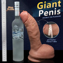 7.08in 8.46in 10.23in Strap on Realistic Silicone Curved Dildo Pleasure Aid