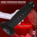 7.08in 8.66in 10.23in 11.81in 13.38in PVC Monster Large Spiky Particles Dildo