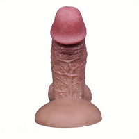 7.08in 8.66in Realistic Large Silicone Soft Unisex Anal Play Dildo