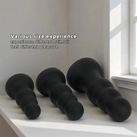 7.08in 8.85in 11.02in Soft Pull-bead Anal Plug Extra Large Thick Dildo