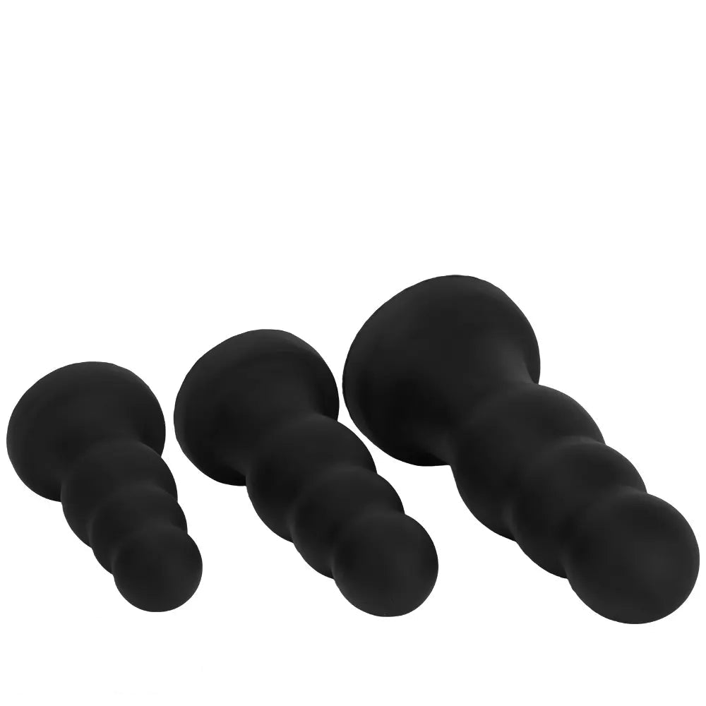 7.08in 8.85in 11.02in Soft Pull-bead Anal Plug Extra Large Thick Dildo