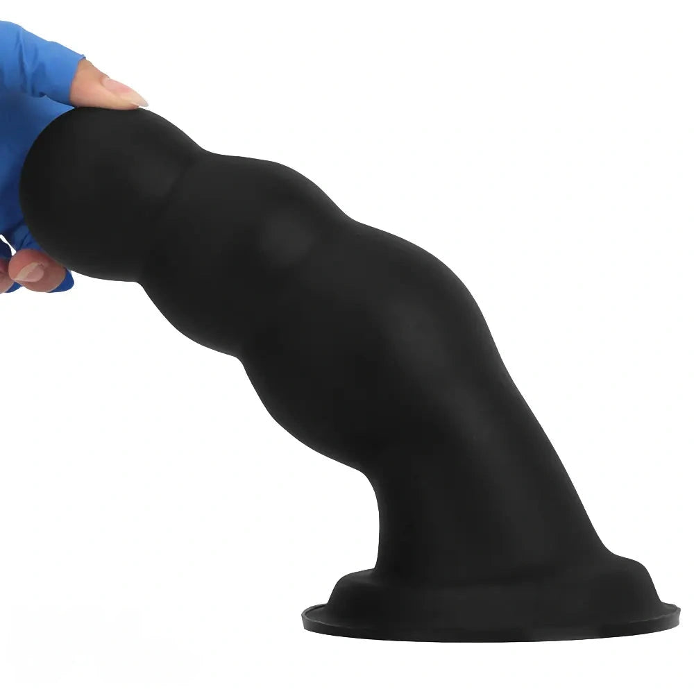 7.08in 8.85in 11.02in Soft Pull-bead Anal Plug Extra Large Thick Dildo