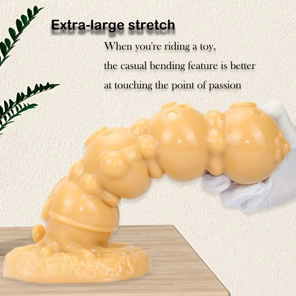 7.08in 8.93in 11.02in Big Fantasy Dildo PVC Odd Cute Dildo Sex Toy For Clit