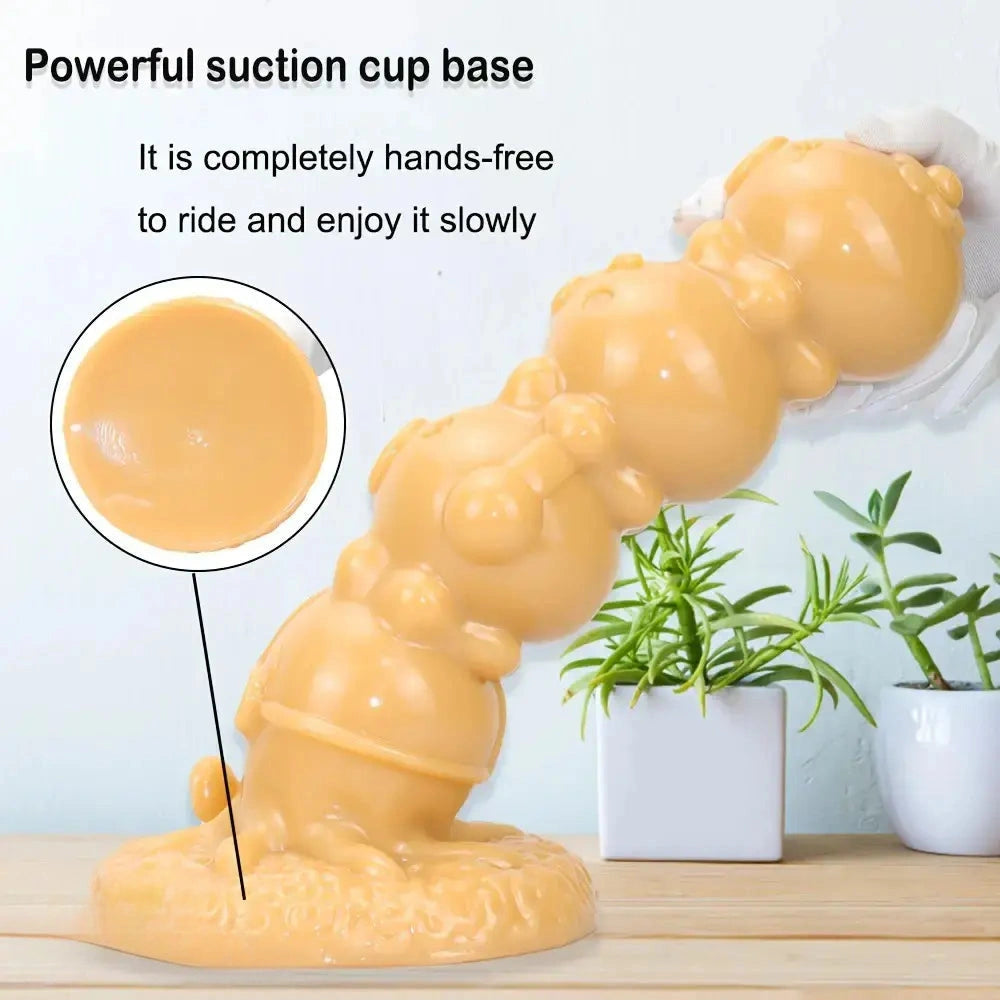 7.08in 8.93in 11.02in Big Fantasy Dildo PVC Odd Cute Dildo Sex Toy For Clit