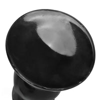 7.08in 9.05in 10.62in Black Beads Tower Five Bead Big Anal Plug Dildo
