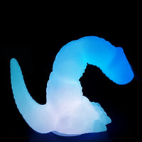 7.08in 9.05in Dinosaur Luminous Monster Soft Female Glowing Dildo
