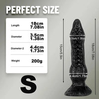 7.08in 9.06in 10.24in 11.81in Big Fantasy Tentacle Octopus PVC Dildo