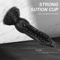 7.08in 9.06in 10.24in 11.81in Big Fantasy Tentacle Octopus PVC Dildo