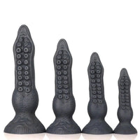 7.08in 9.06in 10.24in 11.81in Octopus Tentacles Odd Silicone Soft Dildo