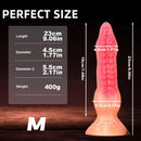 7.08in 9.06in 10.24in 11.81in Octopus Tentacles Odd Silicone Soft Dildo