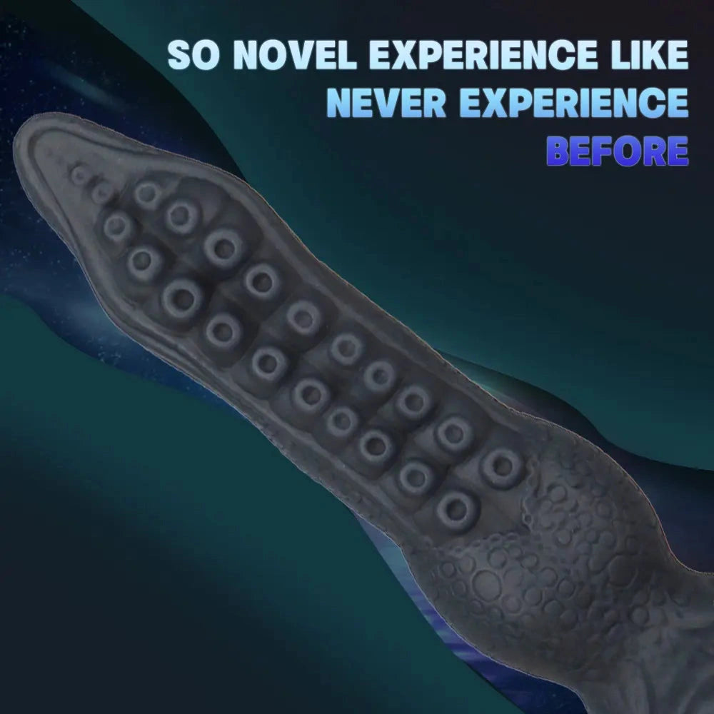 7.08in 9.06in 10.24in 11.81in Octopus Tentacles Odd Silicone Soft Dildo