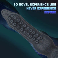 7.08in 9.06in 10.24in 11.81in Octopus Tentacles Odd Silicone Soft Dildo
