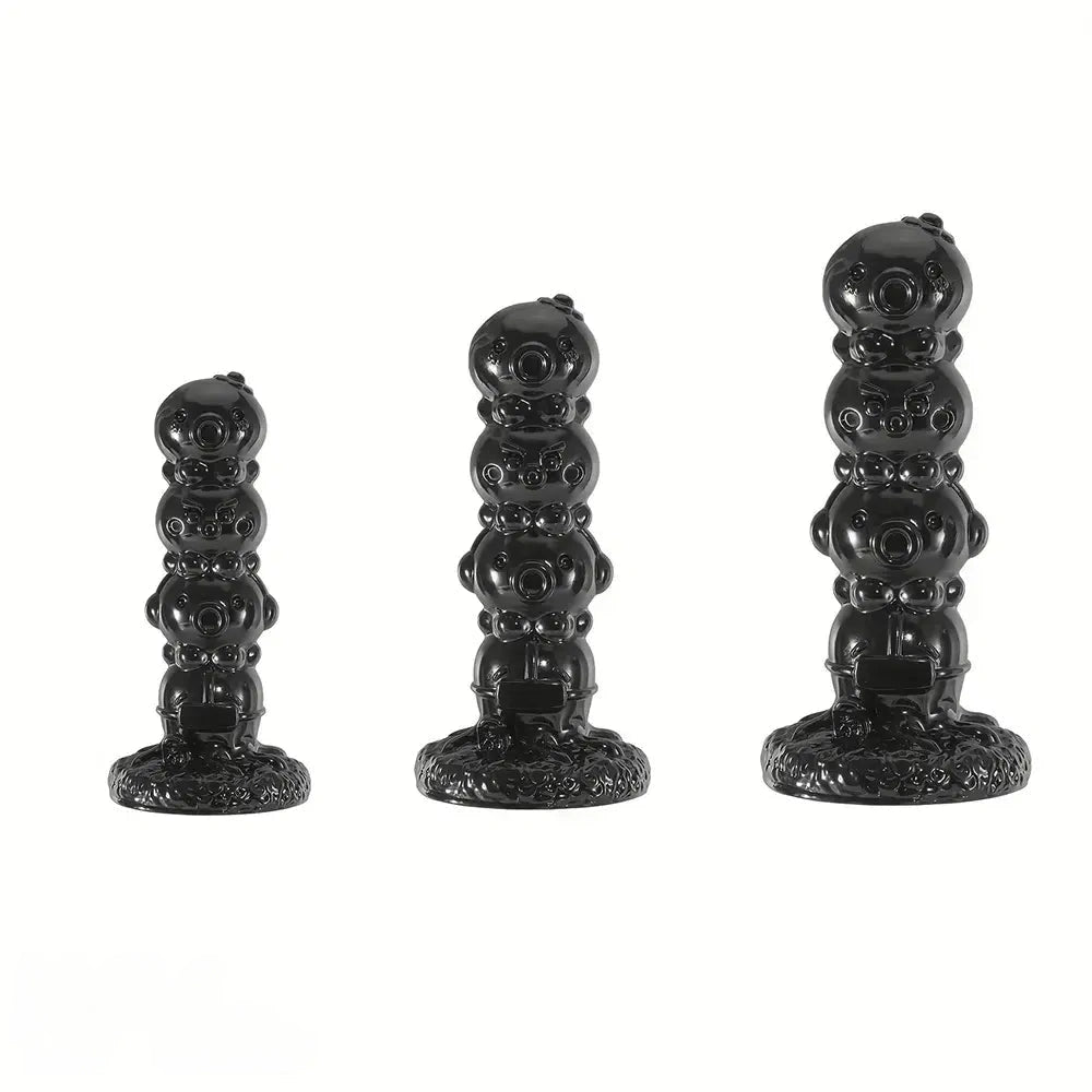 7.08in 9.45in 11.81in PVC Octopus Balls Anal Plug Special-shaped Big Dildo