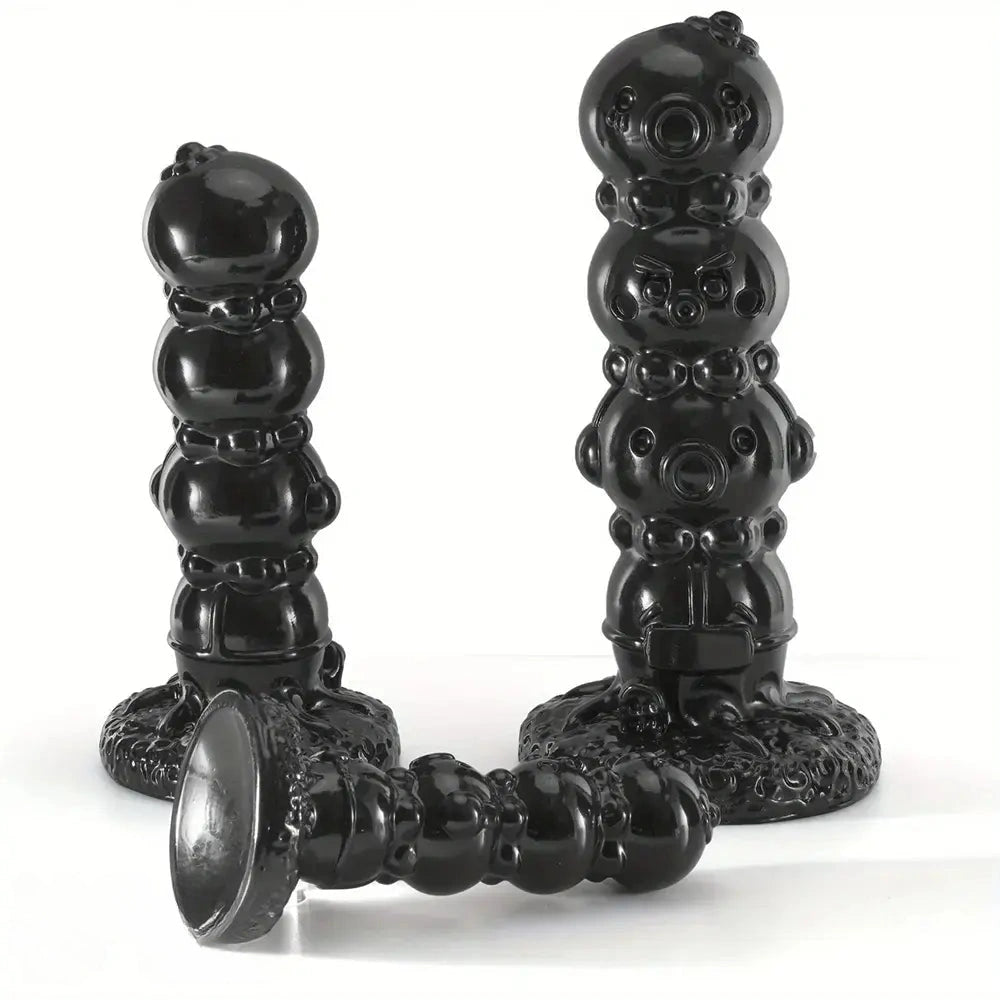 7.08in 9.45in 11.81in PVC Octopus Balls Anal Plug Special-shaped Big Dildo