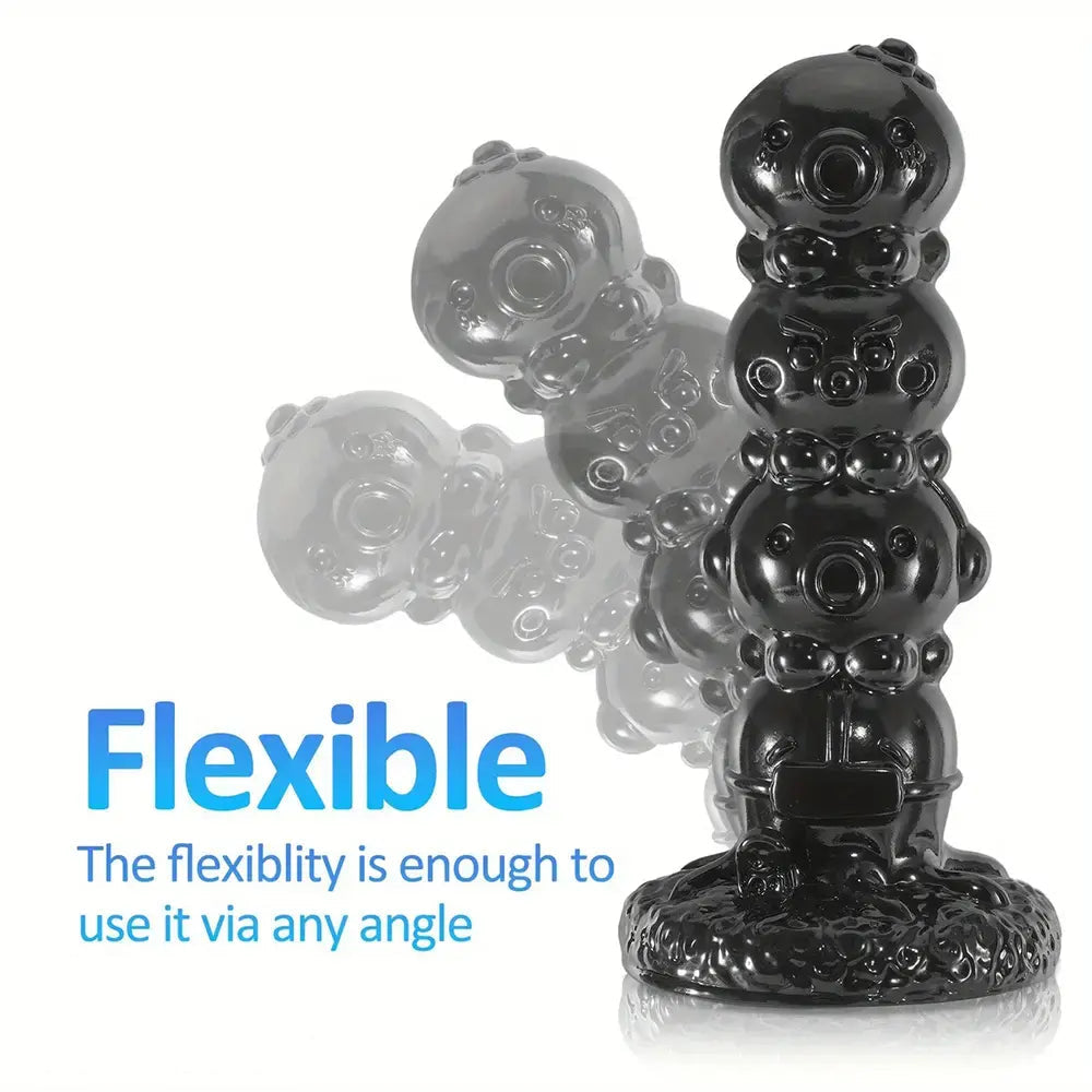 7.08in 9.45in 11.81in PVC Octopus Balls Anal Plug Special-shaped Big Dildo