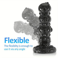 7.08in 9.45in 11.81in PVC Octopus Balls Anal Plug Special-shaped Big Dildo