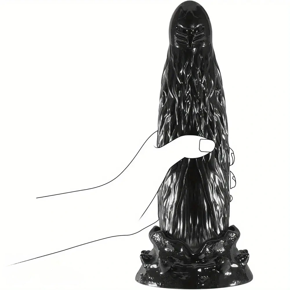 7.08in 9.8in 11.4in Monster Huge Fantasy Butt Plug Dildo For Anal Stretcher