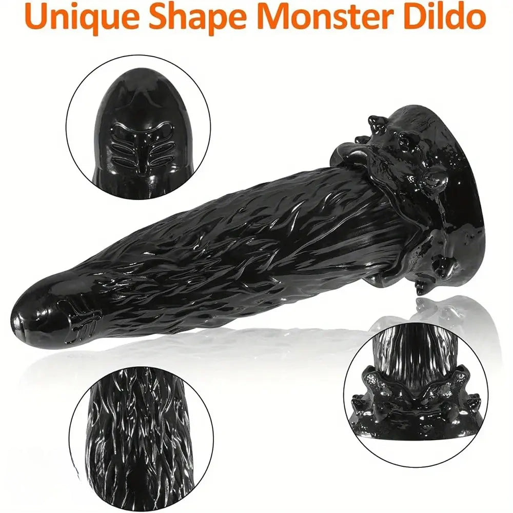 7.08in 9.8in 11.4in Monster Huge Fantasy Butt Plug Dildo For Anal Stretcher
