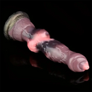 7.08in Dog Animal Knot Dildo Silicone Soft Sex Toy For G Spot Prostate