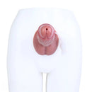 7.08in Dual Layer Silicone Squirting Soft Dildo For Female Prostate Stimulation