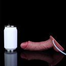 7.08in Dual Layer Silicone Squirting Soft Dildo For Female Prostate Stimulation