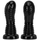 7.08in Fantasy Black Spiked Thick Dildo For Anal Vaginal Expansion