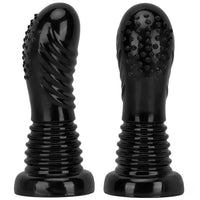 7.08in Fantasy Black Spiked Thick Dildo For Anal Vaginal Expansion