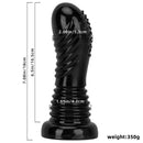 7.08in Fantasy Black Spiked Thick Dildo For Anal Vaginal Expansion