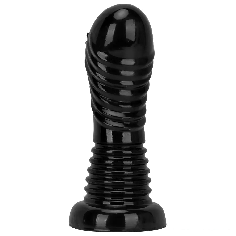 7.08in Fantasy Black Spiked Thick Dildo For Anal Vaginal Expansion