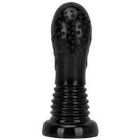 7.08in Fantasy Black Spiked Thick Dildo For Anal Vaginal Expansion