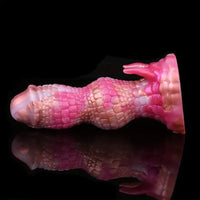 7.08in Fantasy Monster Dragon Silicone Soft Dildo For Couples Lesbian