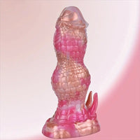 7.08in Fantasy Monster Dragon Silicone Soft Dildo For Couples Lesbian