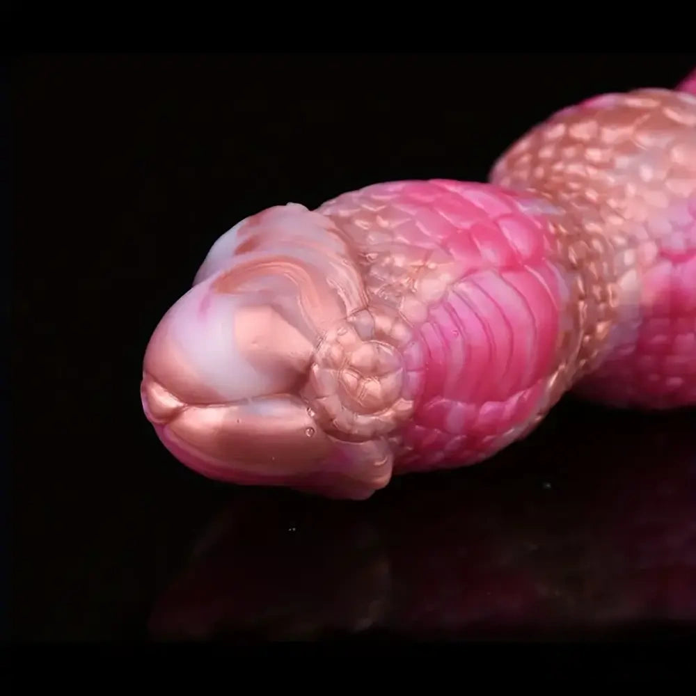 7.08in Fantasy Monster Dragon Silicone Soft Dildo For Couples Lesbian