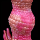 7.08in Fantasy Monster Dragon Silicone Soft Dildo For Couples Lesbian