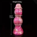 7.08in Fantasy Monster Dragon Silicone Soft Dildo For Couples Lesbian