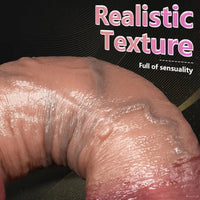 7.08in Fantasy Realistic Strap on Silicone Dual Layer Dildo For Women Intimate