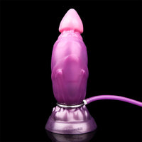 7.08in Fantasy Soft Cock Squeeze Inflatable Alien Penis Dildo For Women