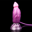 7.08in Fantasy Soft Cock Squeeze Inflatable Alien Penis Dildo For Women