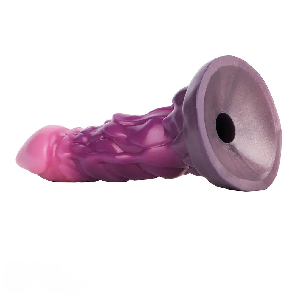7.08in Fantasy Soft Cock Squeeze Inflatable Alien Penis Dildo For Women