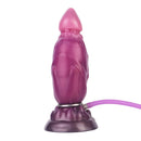 7.08in Fantasy Soft Cock Squeeze Inflatable Alien Penis Dildo For Women