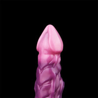 7.08in Fantasy Soft Cock Squeeze Inflatable Alien Penis Dildo For Women