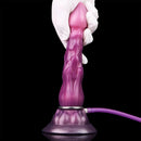 7.08in Fantasy Soft Cock Squeeze Inflatable Alien Penis Dildo For Women