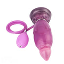 7.08in Fantasy Soft Cock Squeeze Inflatable Alien Penis Dildo For Women
