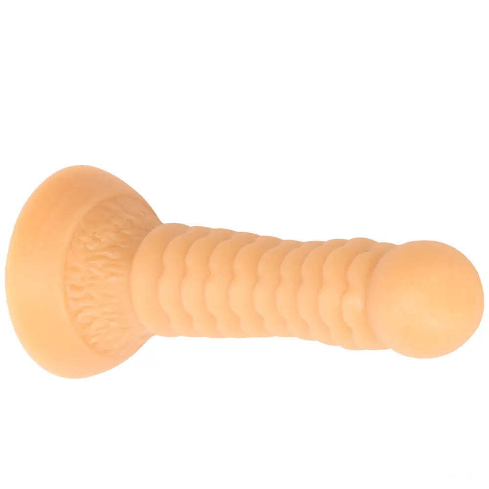 7.08in Fantasy Women Men Dildo Adult Sex Toy For Anal Vaginal Orgasm
