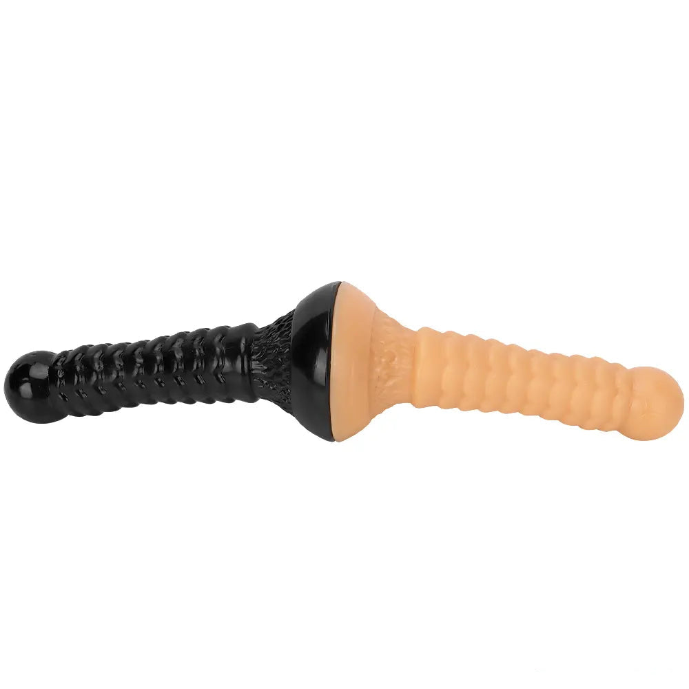 7.08in Fantasy Women Men Dildo Adult Sex Toy For Anal Vaginal Orgasm