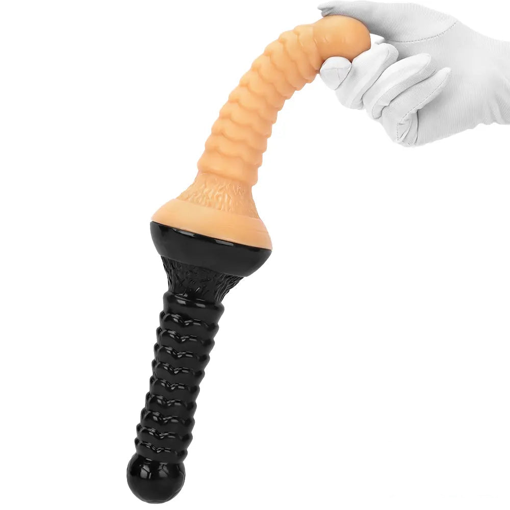 7.08in Fantasy Women Men Dildo Adult Sex Toy For Anal Vaginal Orgasm