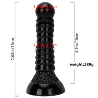 7.08in Fantasy Women Men Dildo Adult Sex Toy For Anal Vaginal Orgasm