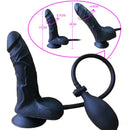 7.08in Inflatable Dildo For Stimulation Love Feeling Sex Toy